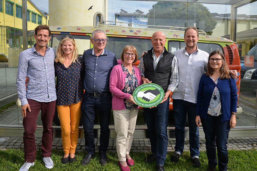 From left to right: Leonhard Wilhelm, Gila Kriegisch, Michael Hadamczik, Erika Blank, Joseph Wilhelm, Holger Epp, Jutta Kochendörfer.