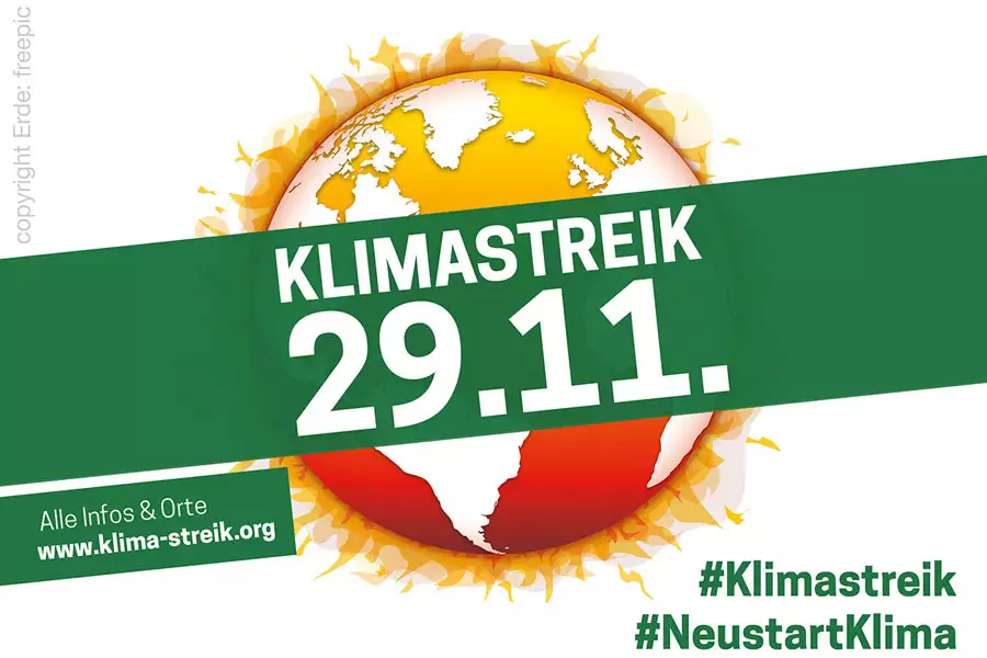 Globaler Klimastreik am 29. November 2019