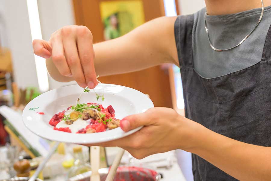 Rote-Bete-Risotto