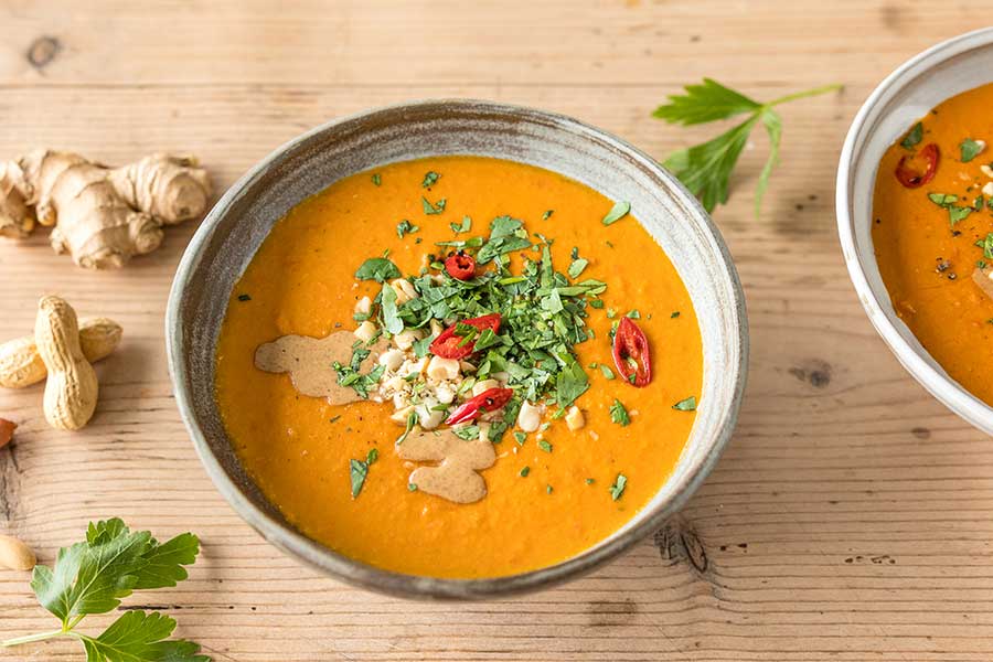 15.10.2024: Indonesische Erdnusssuppe