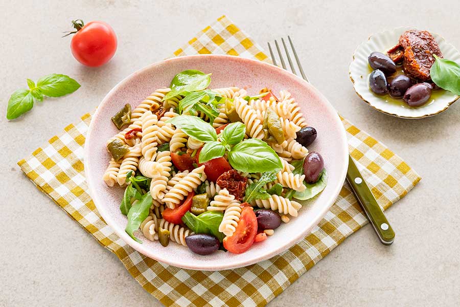 14.08.2024: Antipasti Reisnudelsalat mit Zitrone