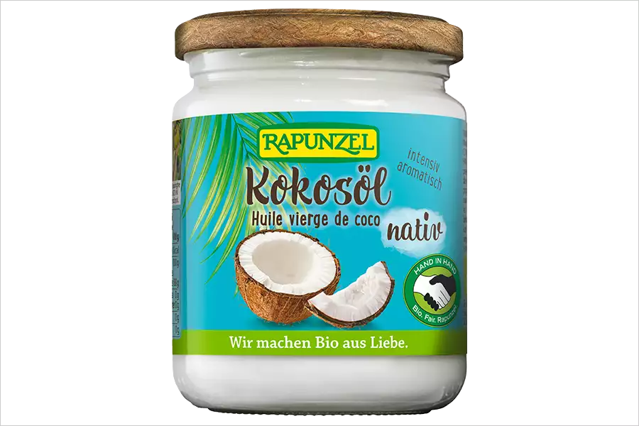 Öko-Test zeichnet Rapunzel Kokosöl nativ mit 