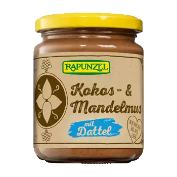 Rapunzel Kokos-Mandelmus mit Dattel