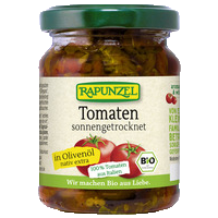 Tomaten getrocknet in Olivenöl, aromatisch-würzig