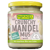 Mandelmus weiß Crunchy, aus Europa