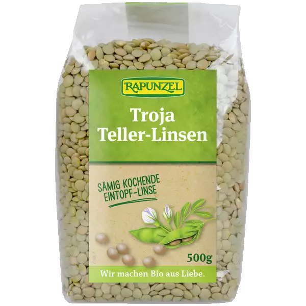 Rapunzel Troja Teller-Linsen 